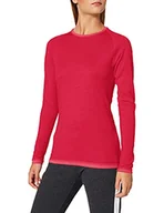 Koszulki i topy damskie - Schoffel Damska koszulka z merynosów Sport z długim rękawem 1/1 fioletowy Malinowy Sorbet M 11341 - miniaturka - grafika 1