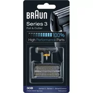 Akcesoria i części do maszynek do golenia - Braun Folia + Blok ostrzy 30B Series 3 - miniaturka - grafika 1