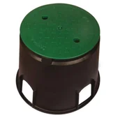 Inne akcesoria do nawadniania - RAIN Skrzynka zaworowa OKRĄGŁA 1 ZAWÓR RAIN - miniaturka - grafika 1