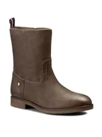 Botki damskie - Buty damskie Tommy Hilfiger Berry botki skórzane-36 - miniaturka - grafika 1