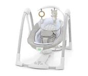 Leżaczki i huśtawki - Ingenuity - Wibrująca huśtawka dla dzieci z muzyką 2w1 WYNN - miniaturka - grafika 1
