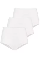 Majtki damskie - Teyli Wielopak (3 w zestawie) Bielizna Majtki Damskie - Figi Koronkowe - Figi Przezroczyste z Siateczki Białe 3XL - miniaturka - grafika 1