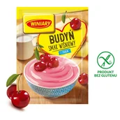 Budyń - Winiary Budyń z cukrem smak wiśniowy 60 g - miniaturka - grafika 1