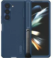 Etui i futerały do telefonów - Nillkin Etui Super Frosted Shield Fold do Galaxy Z Fold 5, niebieskie - miniaturka - grafika 1