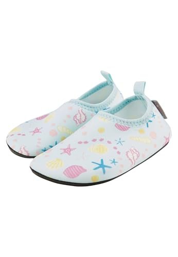 Sterntaler Chłopcy, uniseks, dziecięce buty kąpielowe, muszla, buty do sportów wodnych, jasnomiętowe, rozmiar 28 EU