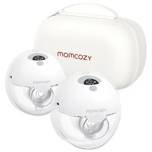 MOMCOZY M5 Laktator podwójny biały - Laktatory - miniaturka - grafika 1