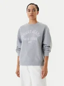 Bluzy damskie - Tommy Jeans Bluza Varsity DW0DW21202 Szary Boxy Fit - miniaturka - grafika 1