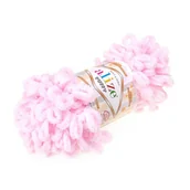 Pasmanteria - Alize, włóczka dziecięca Puffy 31, jasny różowy - miniaturka - grafika 1