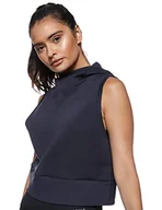 Bluzy damskie - Nike damska bluza W Nk Rn Tch Pck HD Oil Grey/Reflect Black L - miniaturka - grafika 1