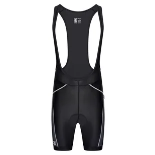 Męskie spodenki rowerowe Dare 2b Ecliptic Bib Shrt Rozmiar: XL / Kolor: czarny - Spodnie sportowe męskie - miniaturka - grafika 1