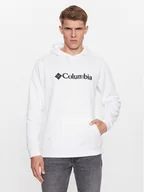 Bluzy męskie - Columbia Bluza CSC Basic Logo™ II Hoodie Biały Regular Fit - miniaturka - grafika 1