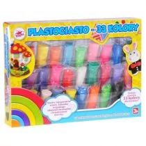 Playme Plastociasto 33 kolory - Masy plastyczne - miniaturka - grafika 1
