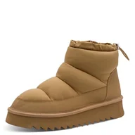 Śniegowce damskie - Tamaris Damskie buty WL Boot 1-26810-45 śniegowce, camel, 38 EU, piaskowy, 38 EU - miniaturka - grafika 1