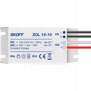 Zasilacze i transformatory - Skoff Zasilacz LED ZOL19 12V/230VAC 19W IP20 ZL-019-C-1-1-ML-PL-01 - miniaturka - grafika 1