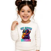 Bluzy dla dziewczynek - BLUZA DZIECIĘCA 67 SIX SEVEN VIRAL CAPYBARA 122-128 DLA CHŁOPCA DZIEWCZYNKI - miniaturka - grafika 1