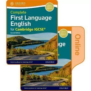 Oxford university press Complete First Language English for Cambridge IGCSE: Print and Online Student Book Pack - Książki do nauki języka angielskiego - miniaturka - grafika 1