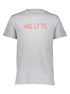 asics Koszulka "Gel-Lyte" w kolorze jasnoszarym - Koszulki męskie - miniaturka - grafika 1