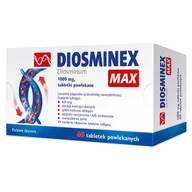 Serce i układ krążenia - PharmaSwiss Diosminex MAX 1000 mg 60 tabl. - miniaturka - grafika 1