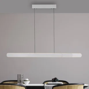 Paul Neuhaus Lampa wisząca Adriana z diodami LED, aluminium, długość 160 cm - Lampy sufitowe - miniaturka - grafika 1