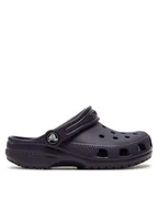 Buty dla dziewczynek - Crocs Klapki Classic Kids Clog K 206991 Fioletowy - miniaturka - grafika 1