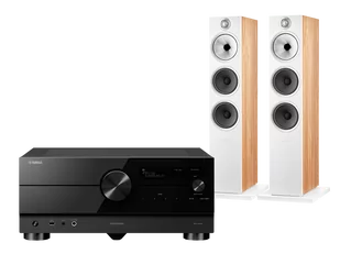 Yamaha RX-A4A (czarny) + 603 S2 Anniversary Edition (dąb) - Zestawy stereo - miniaturka - grafika 1