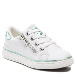 Buty dla dziewczynek - Sneakersy TOM TAILOR - 3272703 White - grafika 1