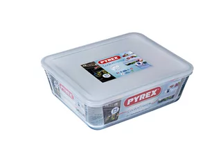 Pyrex 36885 naczynie żaroodporne z plastikową pokrywą 4 l Enova37614 - Naczynia żaroodporne - miniaturka - grafika 1