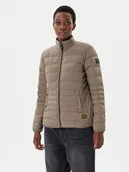 Kurtki damskie - G-Star Raw Kurtka zimowa Foundation D26954-D518 Zielony Regular Fit - miniaturka - grafika 1