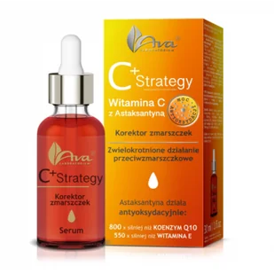 Ava Ava C+ Strategy Serum Korektor zmarszczek 30ml - Serum do włosów - miniaturka - grafika 2