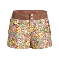 Spodenki damskie - Damskie Szorty ROXY NEW FASHION 2 INCH ERJBS03277-CQR7 – Wielokolorowy - miniaturka - grafika 1