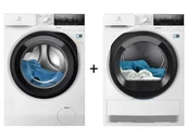 Zestawy AGD - ELECTROLUX EW6F3482P SensiCare 600 AbsoluteCare 8 kg 1400 obr + EW7DX385AP z pompą ciepła 700 DelicateCare AbsoluteCare 8 kg - miniaturka - grafika 1
