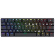 Klawiatury - SAVIO BLACKOUT RED mechaniczna Gaming podświetlenie RGB - miniaturka - grafika 1