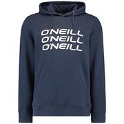 Bluzy męskie - O'Neill O'Neill Męska bluza z kapturem Triple Stack Hoodie niebieski Ink Blue m N01403 - miniaturka - grafika 1