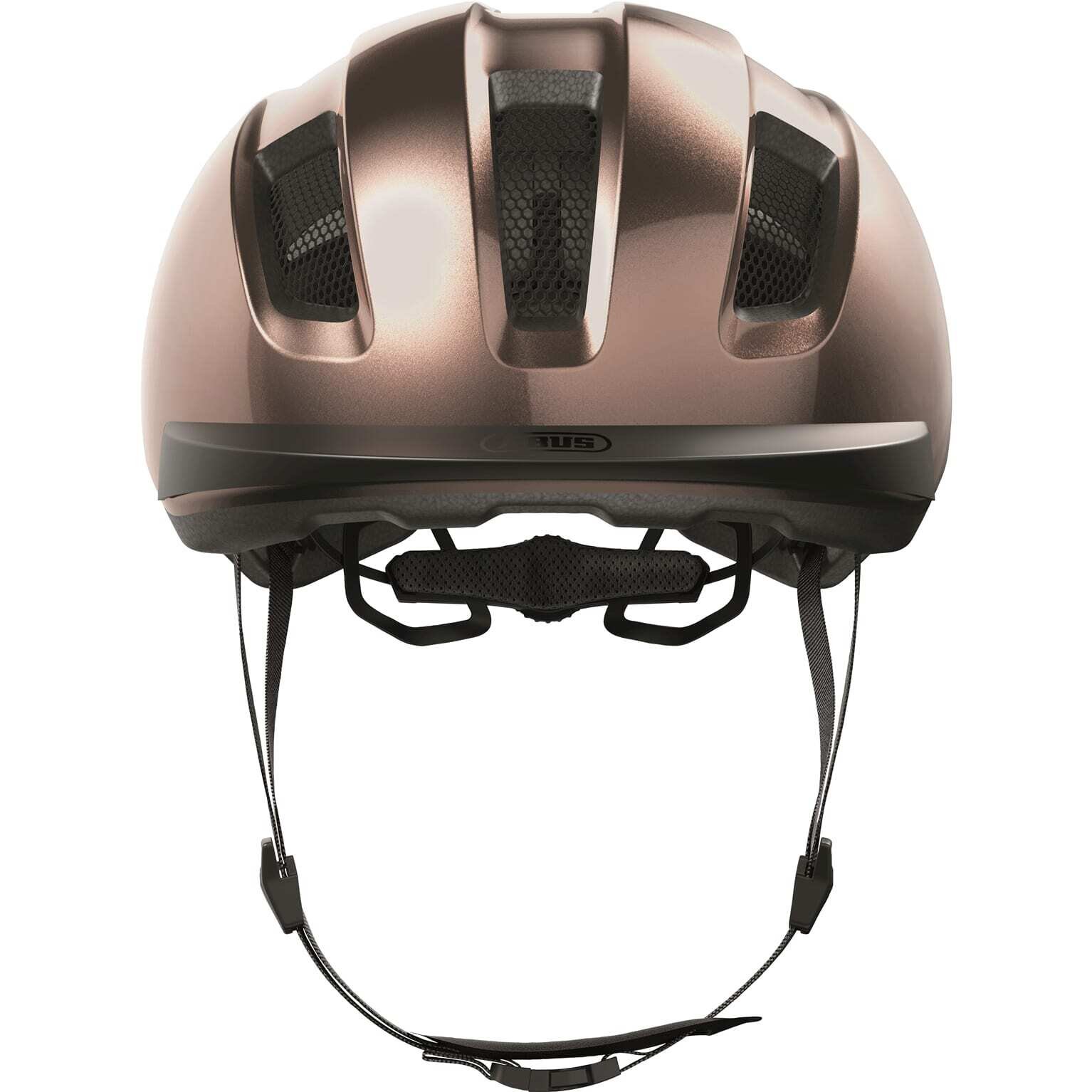 Kask rowerowy Abus PURL-Y, dla dorosłych i młodzieży, L, metaliczny miedziany AS