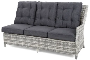 Narożny zestaw mebli ogrodowych lewy Alicante Light Grey / Grey Melange - Meble ogrodowe - miniaturka - grafika 4