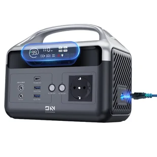 Przenośna Stacja Zasilania DaranEner NEOZ, Bateria LiFePO4 300W 179,2Wh, Szybkie Ładowanie 1,5 Godz. - Srebrny+Szary - Akumulatory ogólnego zastosowania - miniaturka - grafika 1