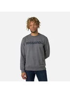 Bluzy męskie - Bluza Rossignol LOGO SWEAT RN FL szary S - miniaturka - grafika 1