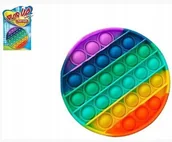 Zabawki sensoryczne - Pop It Koło Piłka Sensoryka Antystresowa Plop Up - miniaturka - grafika 1