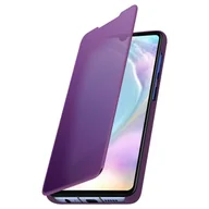 Etui i futerały do telefonów - Etui z klapką, lustrzane etui do Huawei P30, etui stojące - fioletowe - miniaturka - grafika 1