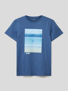 Koszulki dla chłopców - T-shirt z nadrukowanym motywem - miniaturka - grafika 1