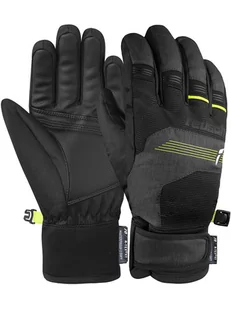 Reusch Rękawiczki narciarskie "Benji R-TEX® XT" w kolorze czarnym - Rękawiczki - miniaturka - grafika 1