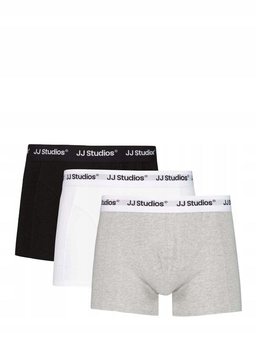 JACK&JONES MĘSKIE BOKSERKI BAWEŁNIANE WIELOKOLOROWE Z LOGO M 7AA