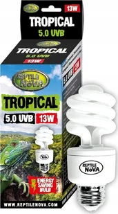Aqua Nova AQUA NOVA ŻARÓWKA UVB 5.0 13W TROPICAL - Oświetlenie akwarium - miniaturka - grafika 1