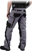 Odzież robocza - SPODNIE OCHRONNE DO PASA LHOLLMAN HARVERAIR-T; SZARO-CZARNY - miniaturka - grafika 1