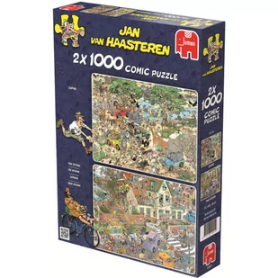 Jumbo International puzzle Safari i Burza - Puzzle - miniaturka - grafika 1