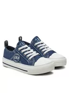 Buty dla chłopców - Gap Trampki Houston Dnm GAL001F5TYELYBGP Niebieski - miniaturka - grafika 1