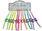 Akcesoria i dodatki do ubrań dla dzieci - Bransoletki z motylkiem 12szt - ADAR - miniaturka - grafika 1