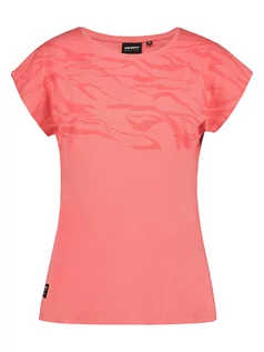 Koszulki sportowe damskie - Icepeak Koszulka funkcyjna "Algoman" w kolorze koralowym - grafika 1