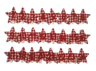 Ozdoby bożonarodzeniowe - Comarco Sa kalendarz adwentowy, drewno i tkanina, wielokolorowy, 4,5 cm - miniaturka - grafika 1