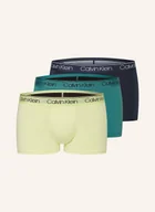 Majtki damskie - Calvin Klein Bokserki Micro Stretch Low Rise, 3 Szt. blau - miniaturka - grafika 1